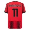 Maillot de Supporter AC Milan Ibrahimovic 11 Domicile 2023-24 Pour Homme